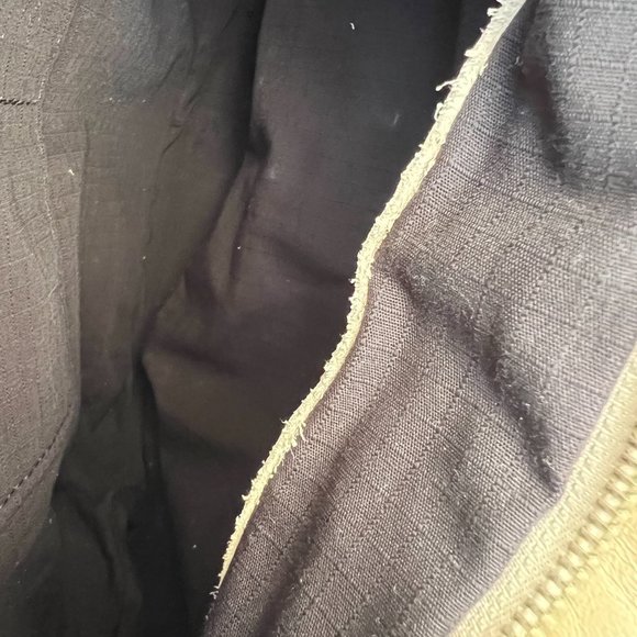 Jacqueline Jarrot Women's Beige Leather Arm Strap Tote Handbag Silver Hardware - Picture 6 of 11